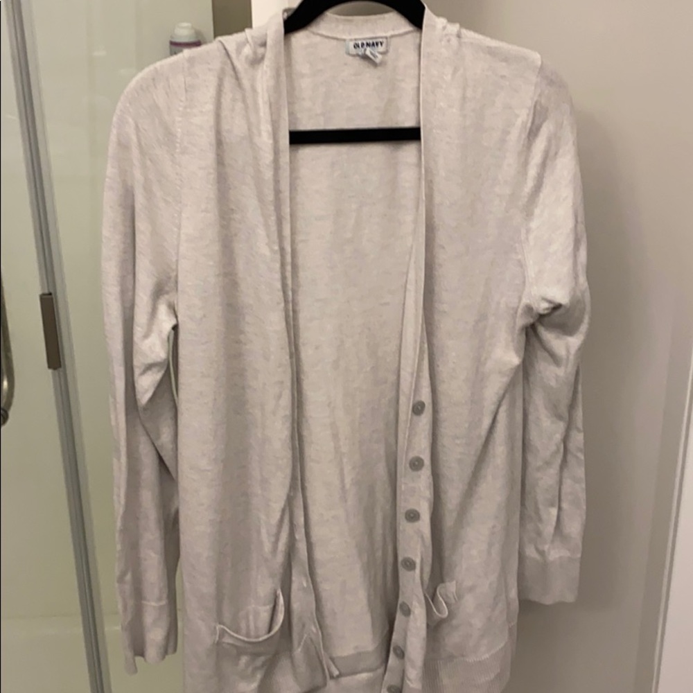 Light grey cardigan